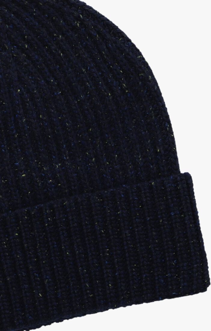 PROFUOMO donkerblauwe profuomo muts hat wool polyamide