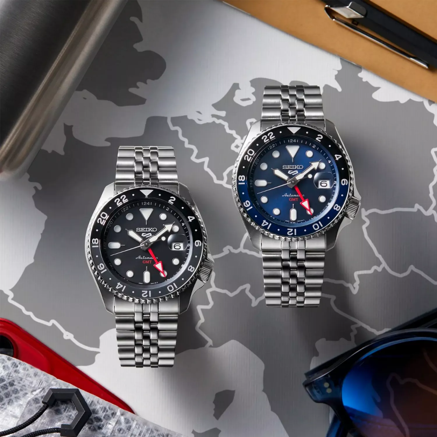 Seiko 5 Sports Automatic GMT SSK001K1