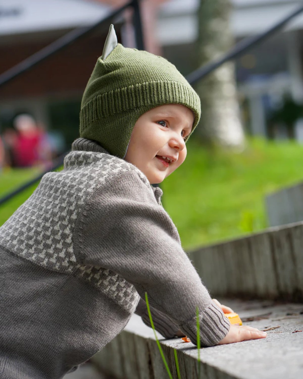 Babylue Ull m/ fleecefôr og vindstopper – Varm | 1-3år – 1-3 år
