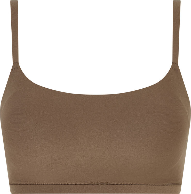 Chantelle SoftStretch Padded Bralette Cocoa