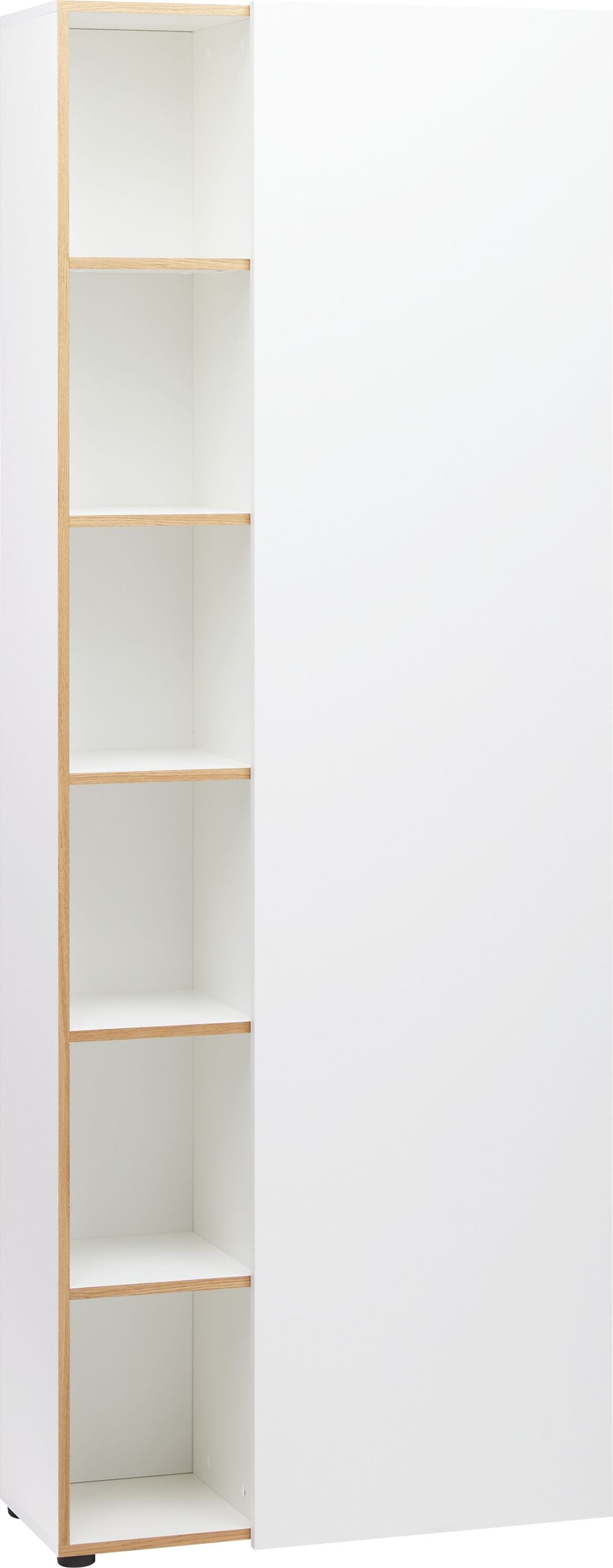 OSLO Regal - Weiss / B: 80.0 cm x T: 33.5 cm x H: 211.5 cm