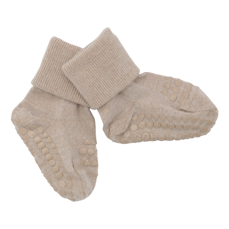 Non slip socks wool sand - GobabuyGo - Rumpetroll