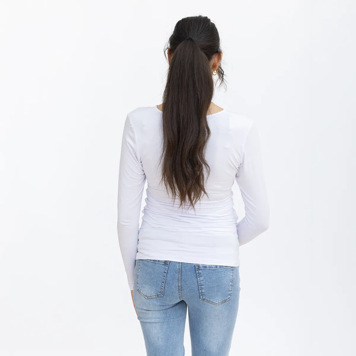 Bella Maternité T-shirt Manches Longues d'Allaitement