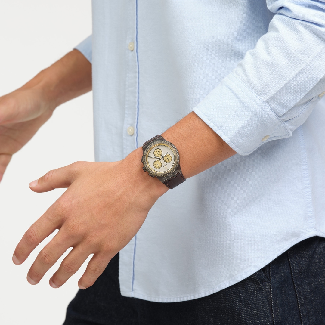 Swatch Original Chrono Golden Radiance