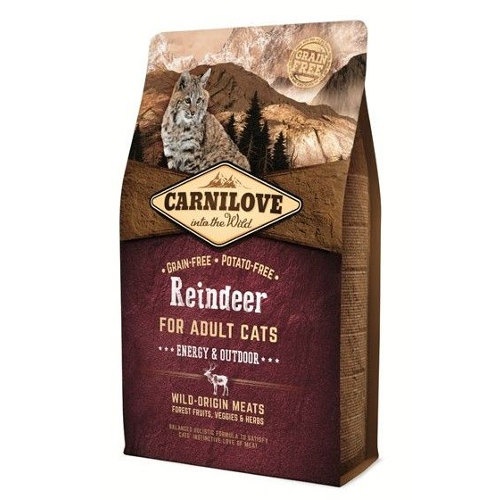 Ração Carnilove Adult Energy para gatos