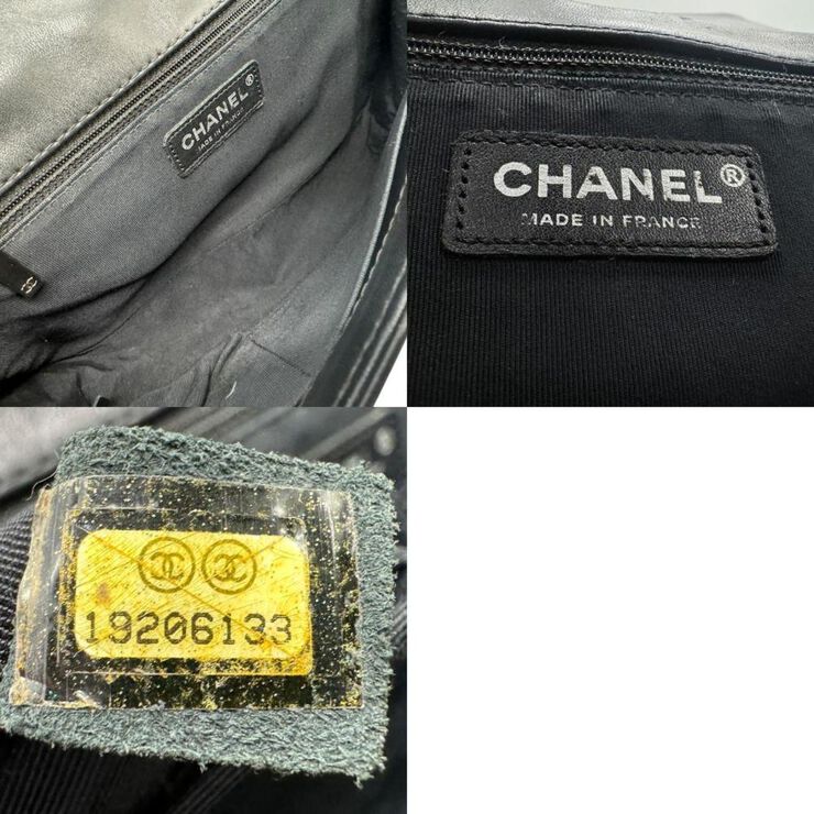 Chanel Vintage Chanel Boy Bags Black