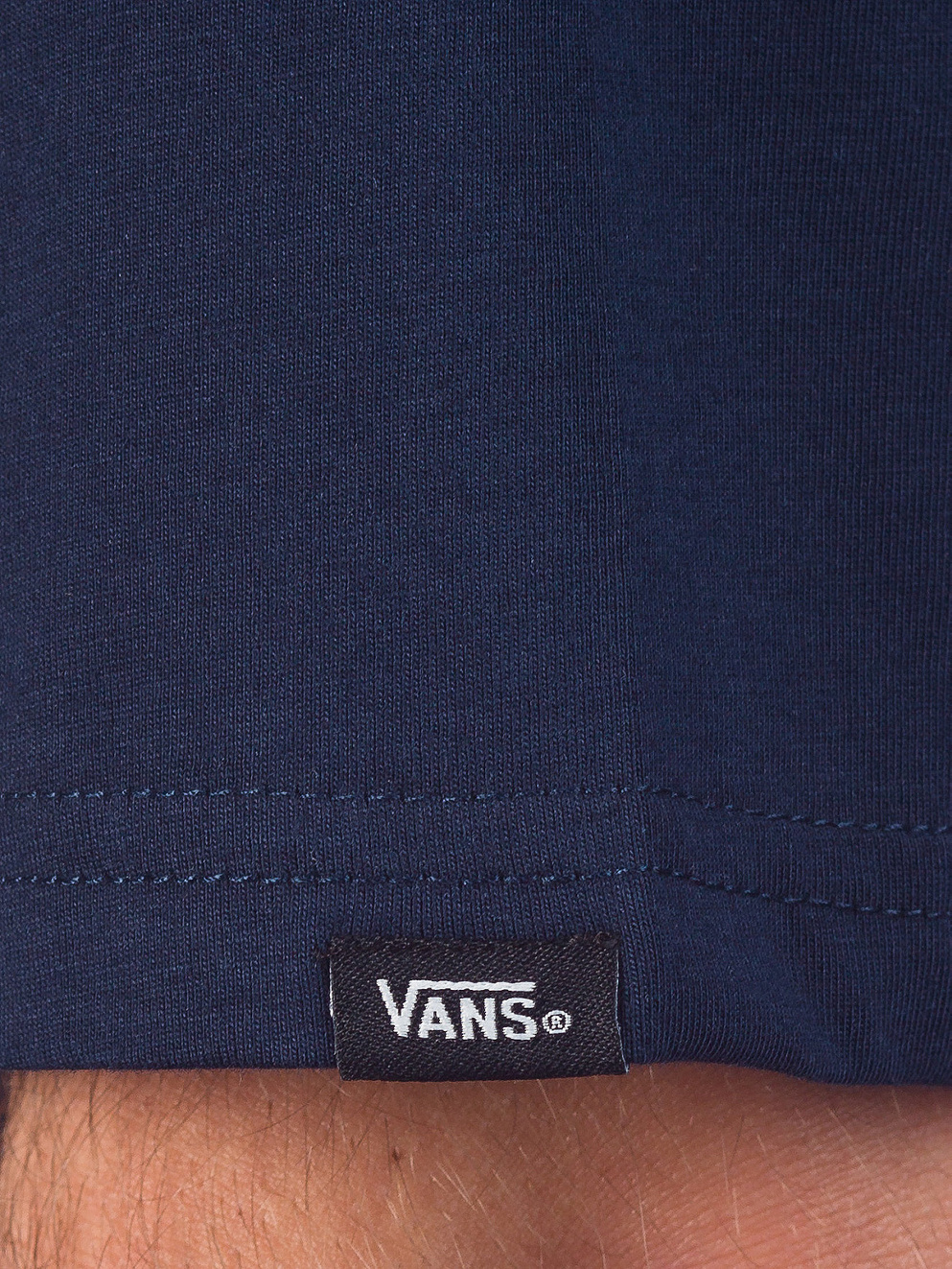 Vans Left Chest Logo T-Shirt navy/white