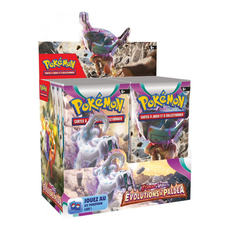 Pokémon EV02 : Evolutions à Paldea - Pack 36 Boosters