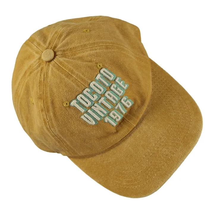 Tocoto Vintage Casquette Baseball | Jaune