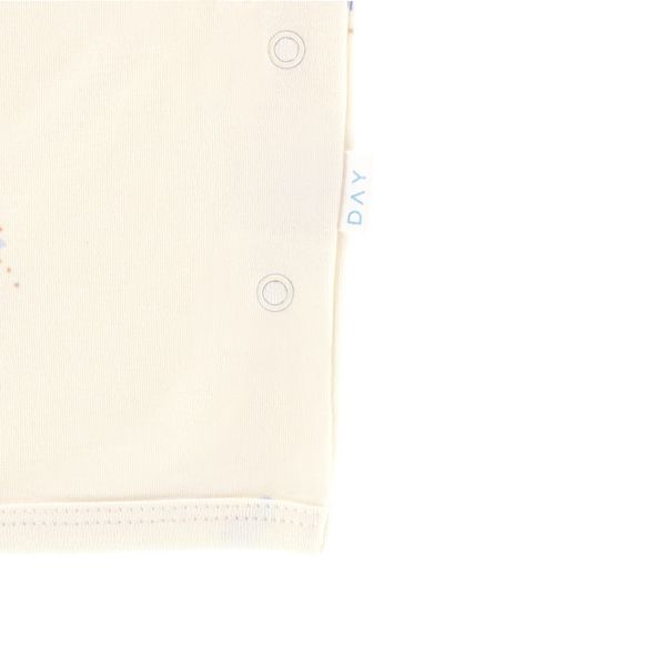 DAY Overslag T-Shirt - Cream - Mt. 50/56