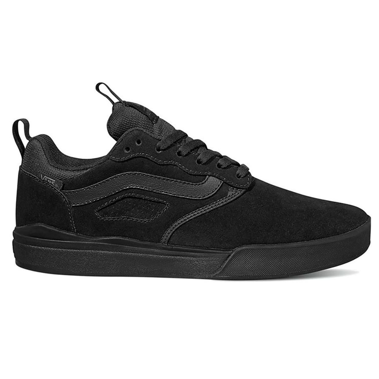 Vans Sneakers en Velours de Cuir UltraRange noires
