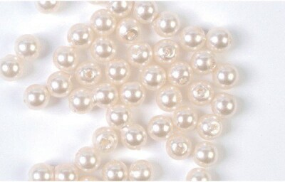 Voksperler - Creme - 4 MM - 500 G