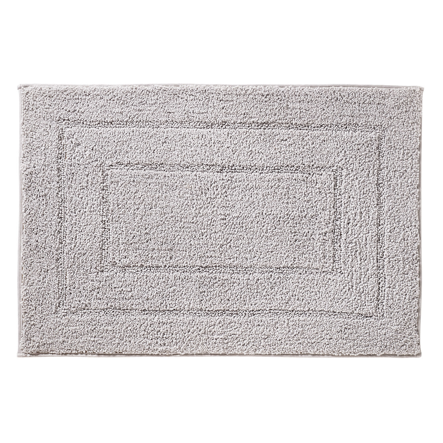 Badteppich mit quadratischem Muster
