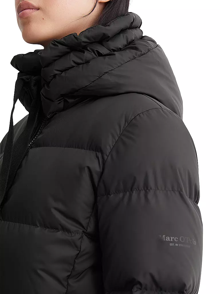 MARC O'POLO Steppmantel schwarz