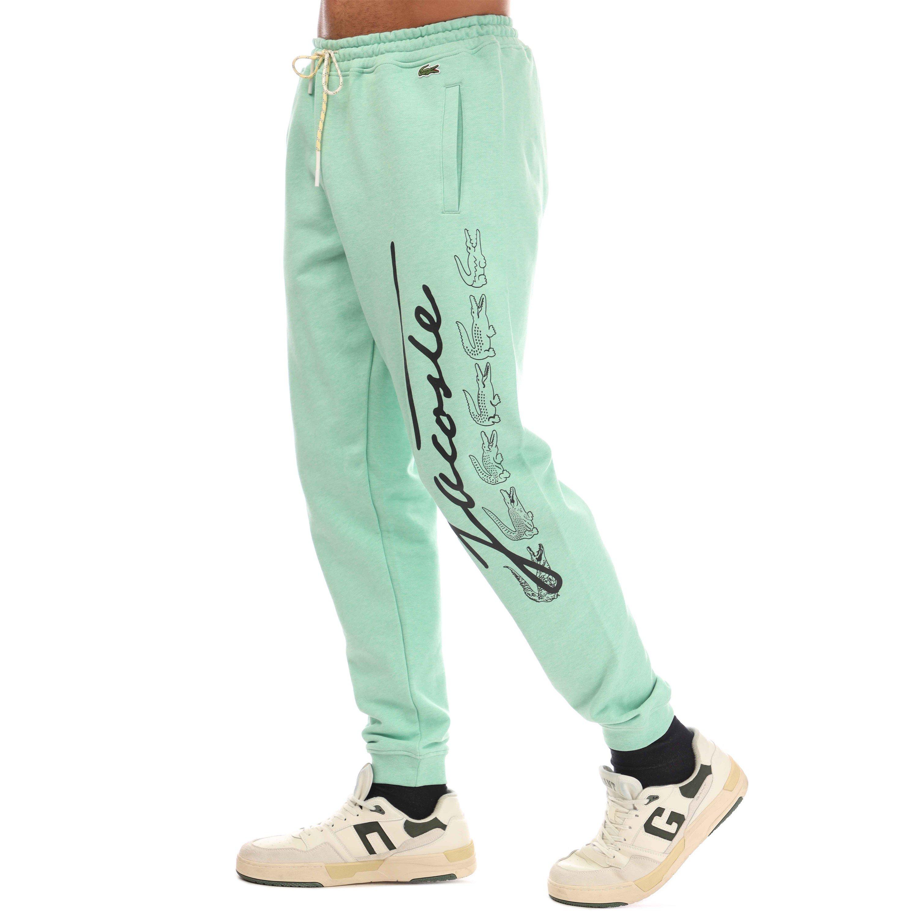 Lacoste Printed Tracksuit Bottoms