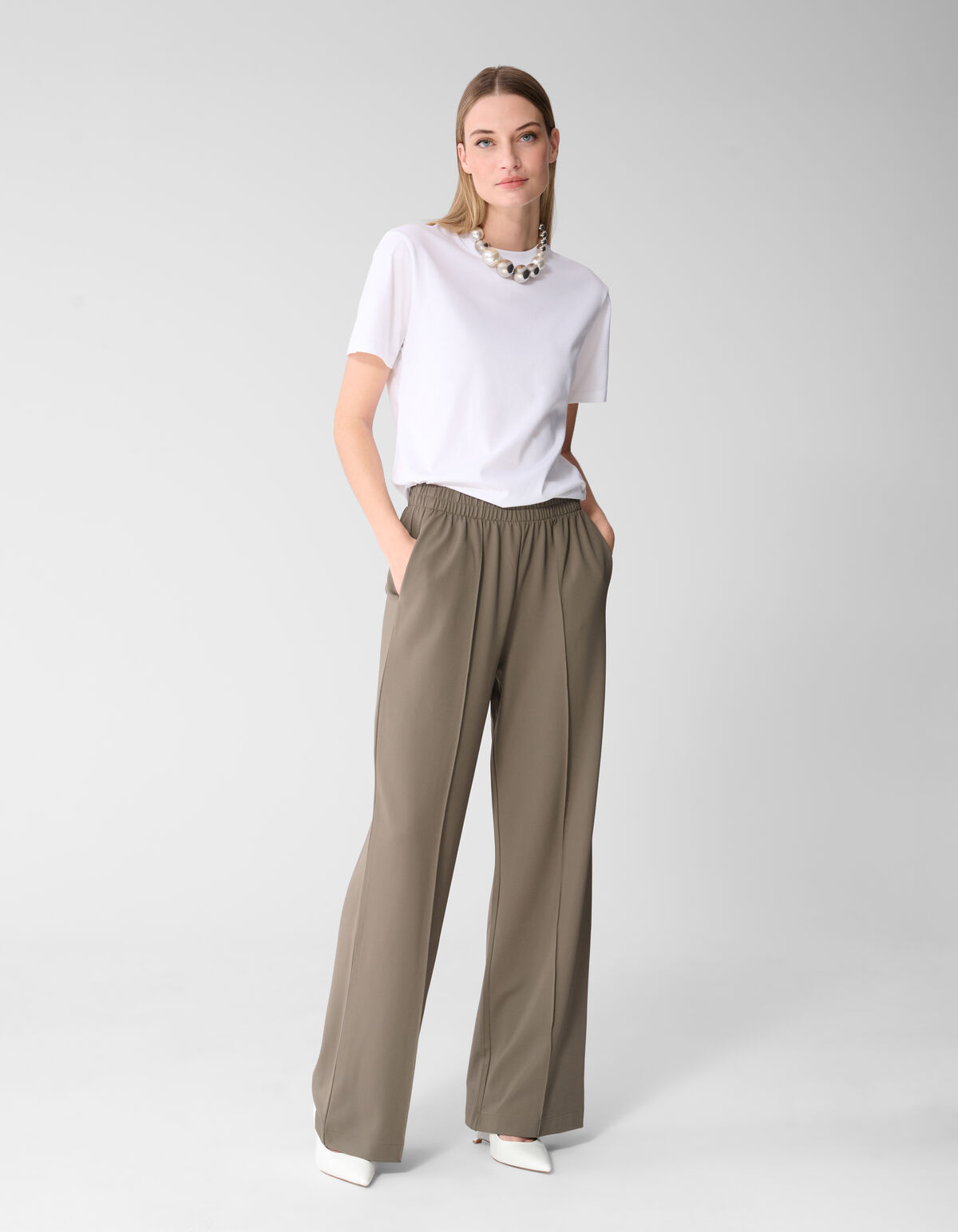 Basis T-shirt Wit