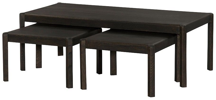 Salontafelset Basalt Amalfi B120 x D60 x H40 cm