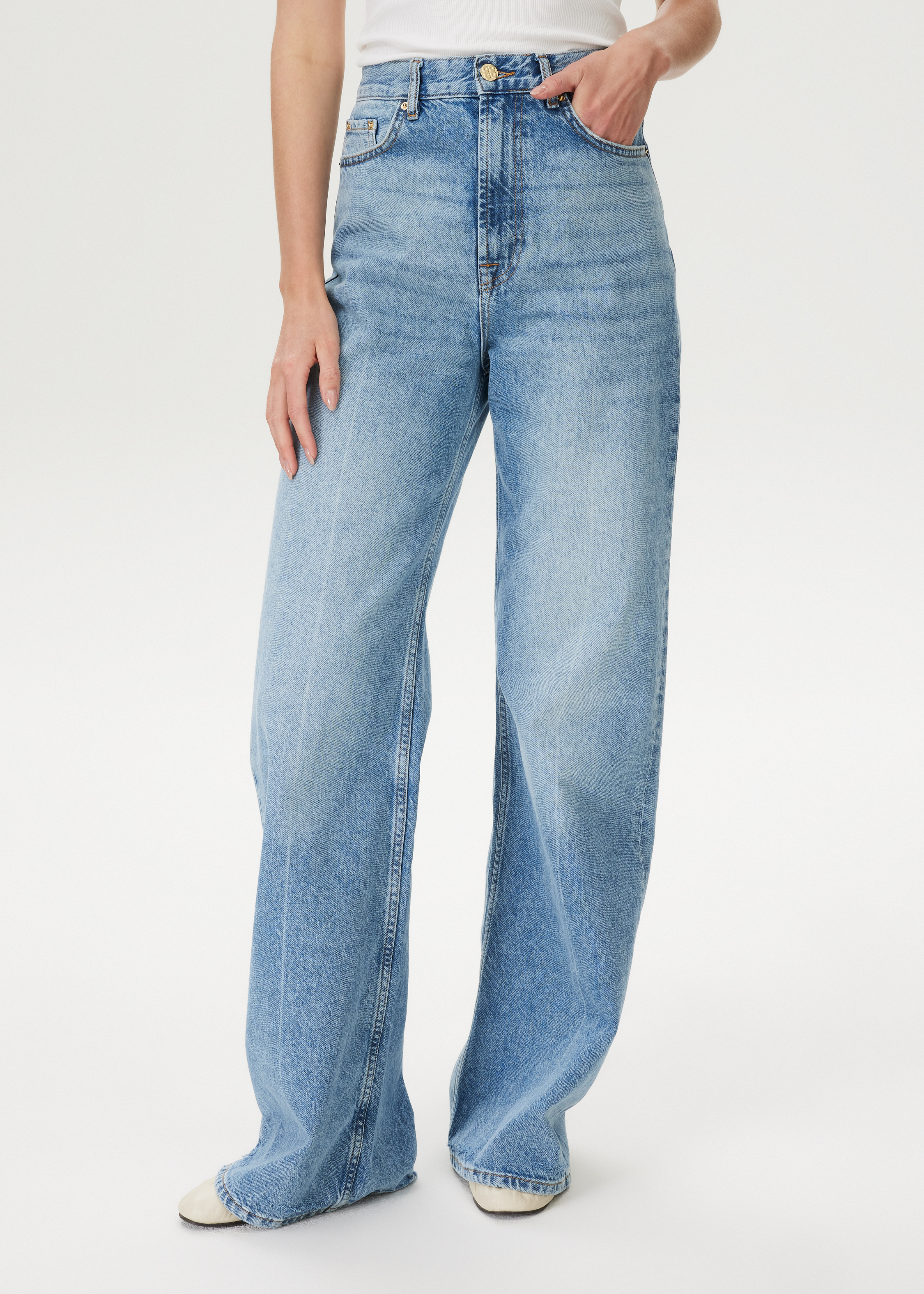 JAZZ - Ultra high rise wide leg
