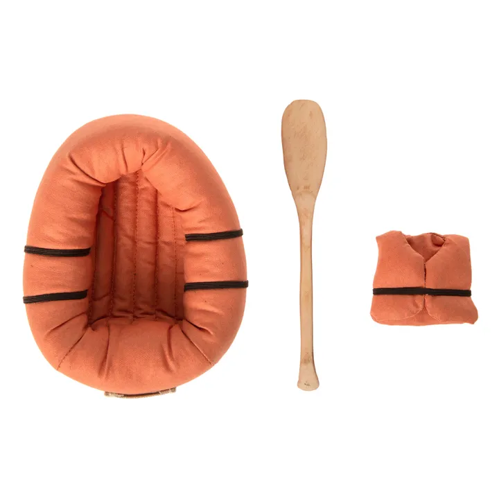 Maileg Canoë et ses accessoires | Orange
