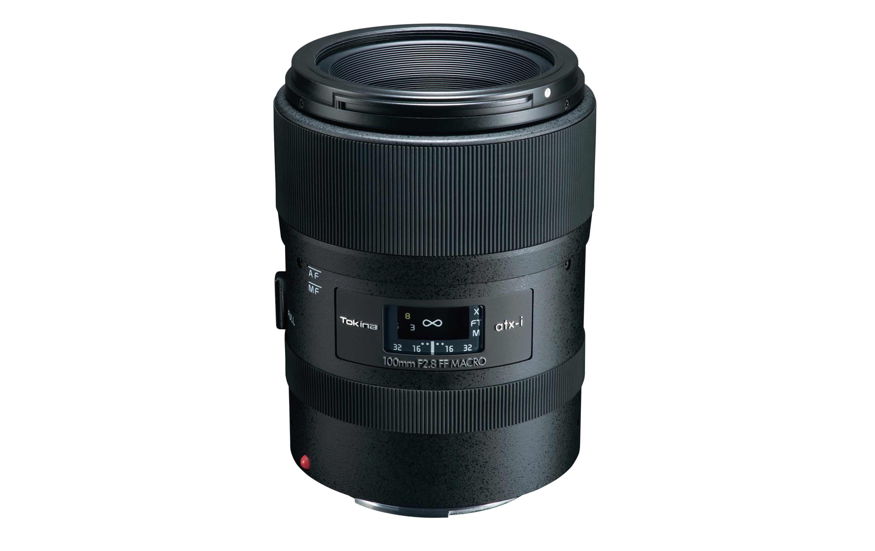 Festbrennweite atx-i 100 mm f/2.8 Macro Plus – Canon EF<br>Kompaktes Tele-Makroobjektiv mittlerer Grösse mit Autofokus