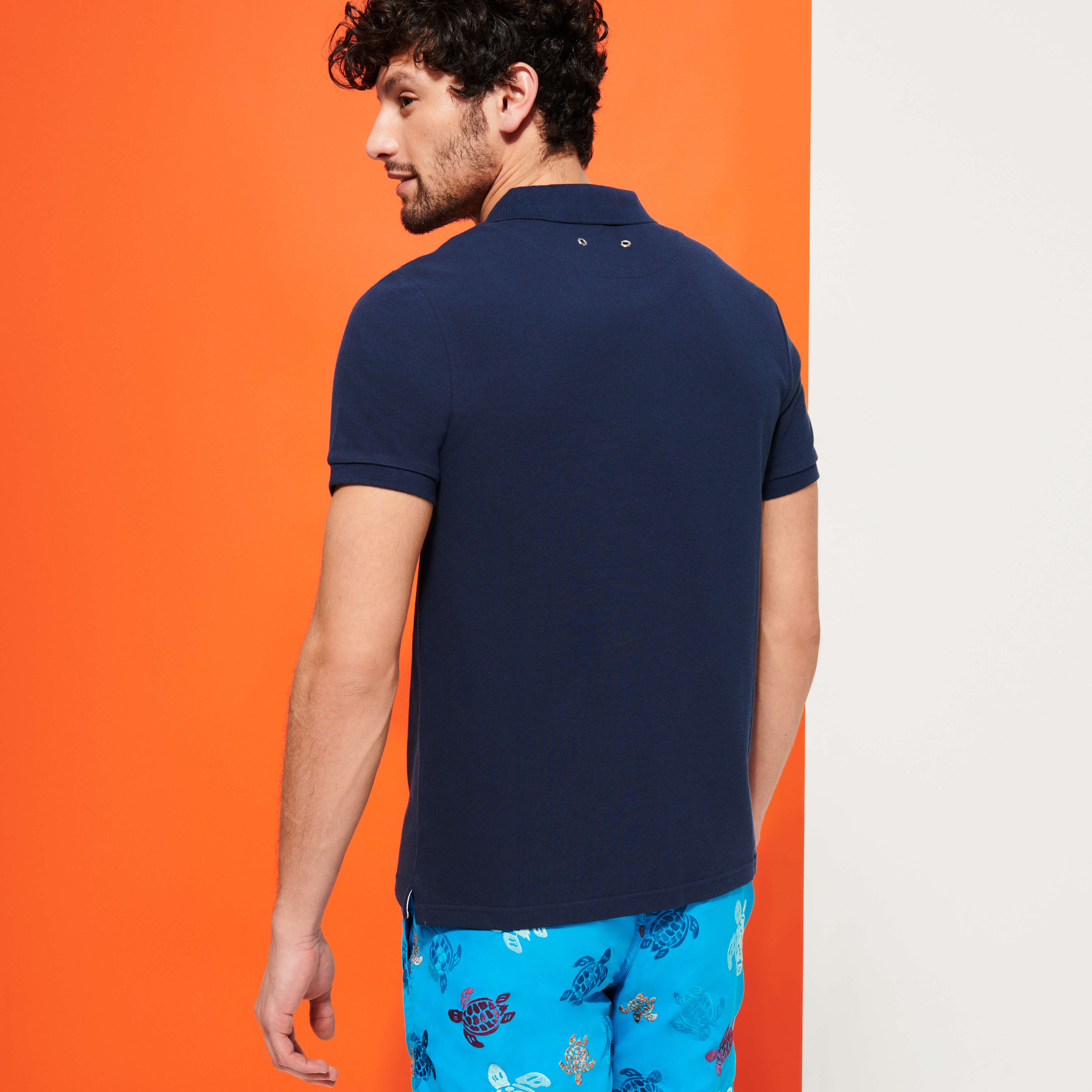 Polo Coton Piqué Homme Uni | Site Vilebrequin | PLTH2N00