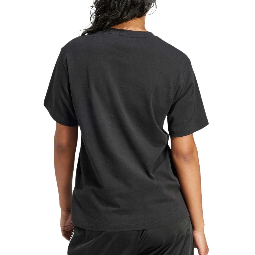 Adidas T-shirt Noir Femme Adidas Boxy