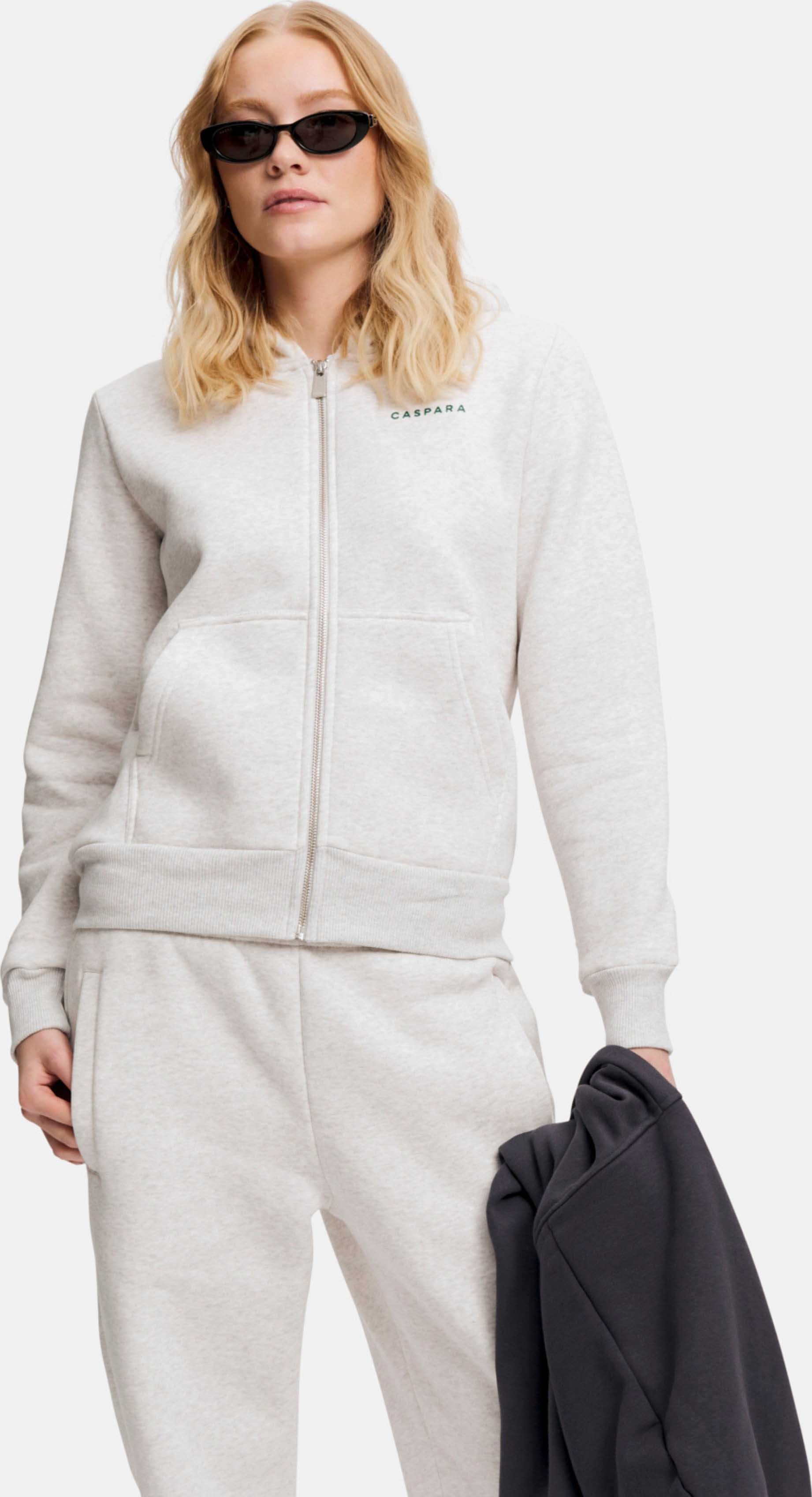 Cosmo Zip Hoodie Dame 001/Grey melange