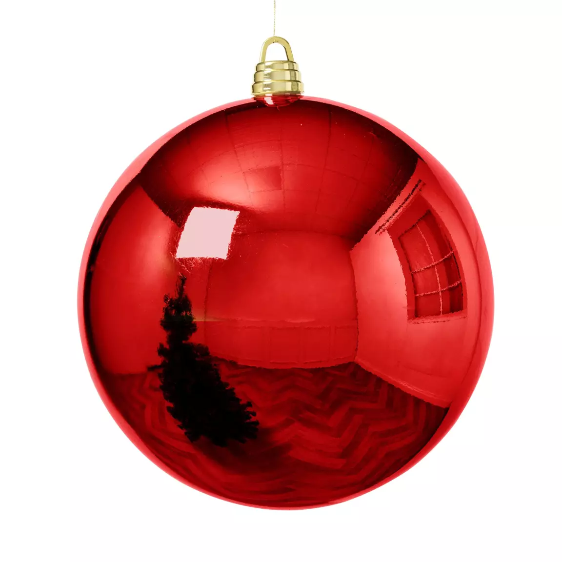 Boule de Noël (D400 mm) New Alpine XXL Rouge