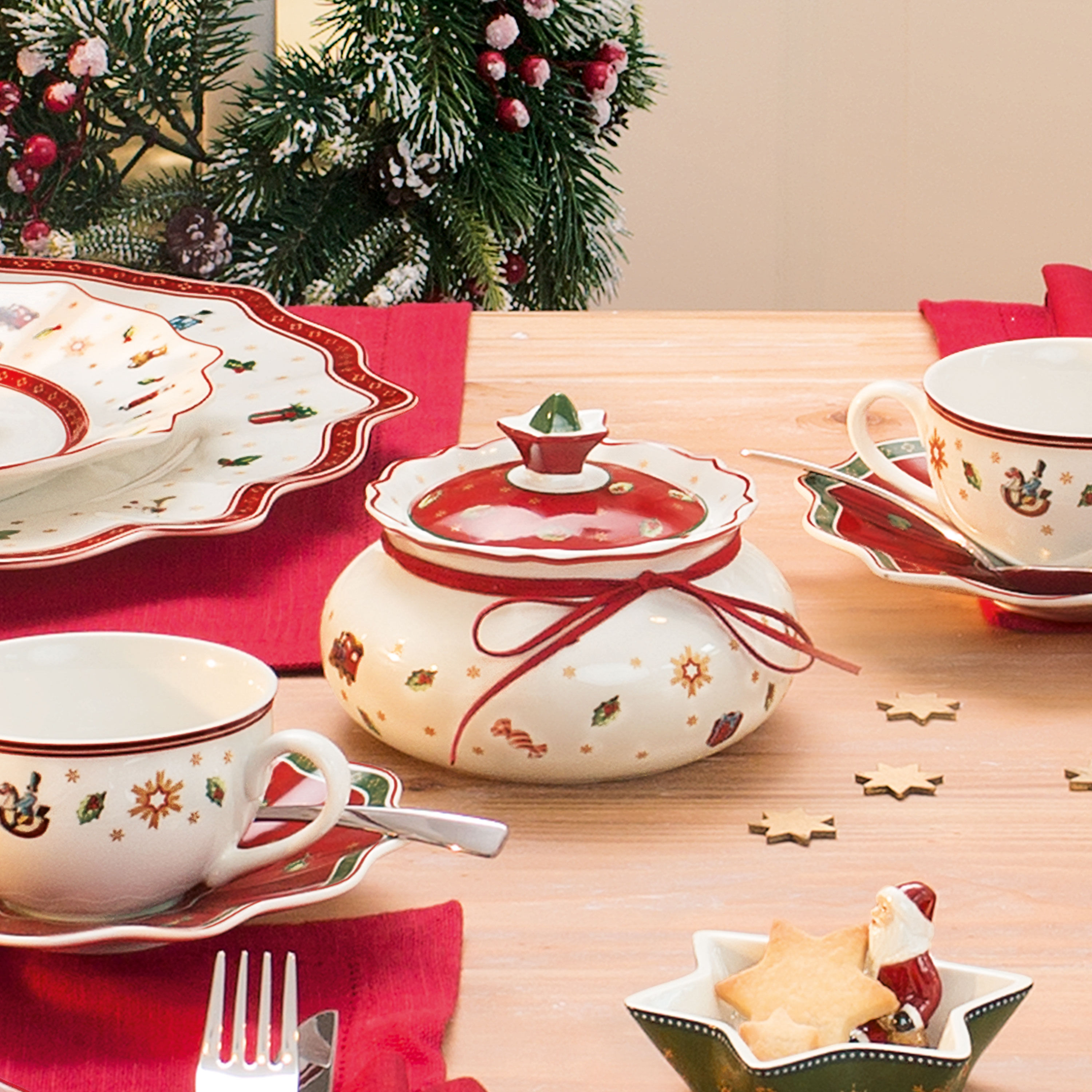 Toy's Delight Cookie box Red, 8.5''