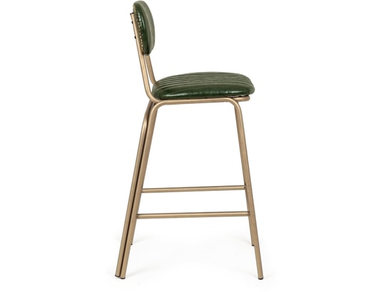 CONCEPT1 - Tabouret de bar Addy PU vert