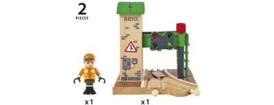 BRIO World 33674 Stasjon med Signal