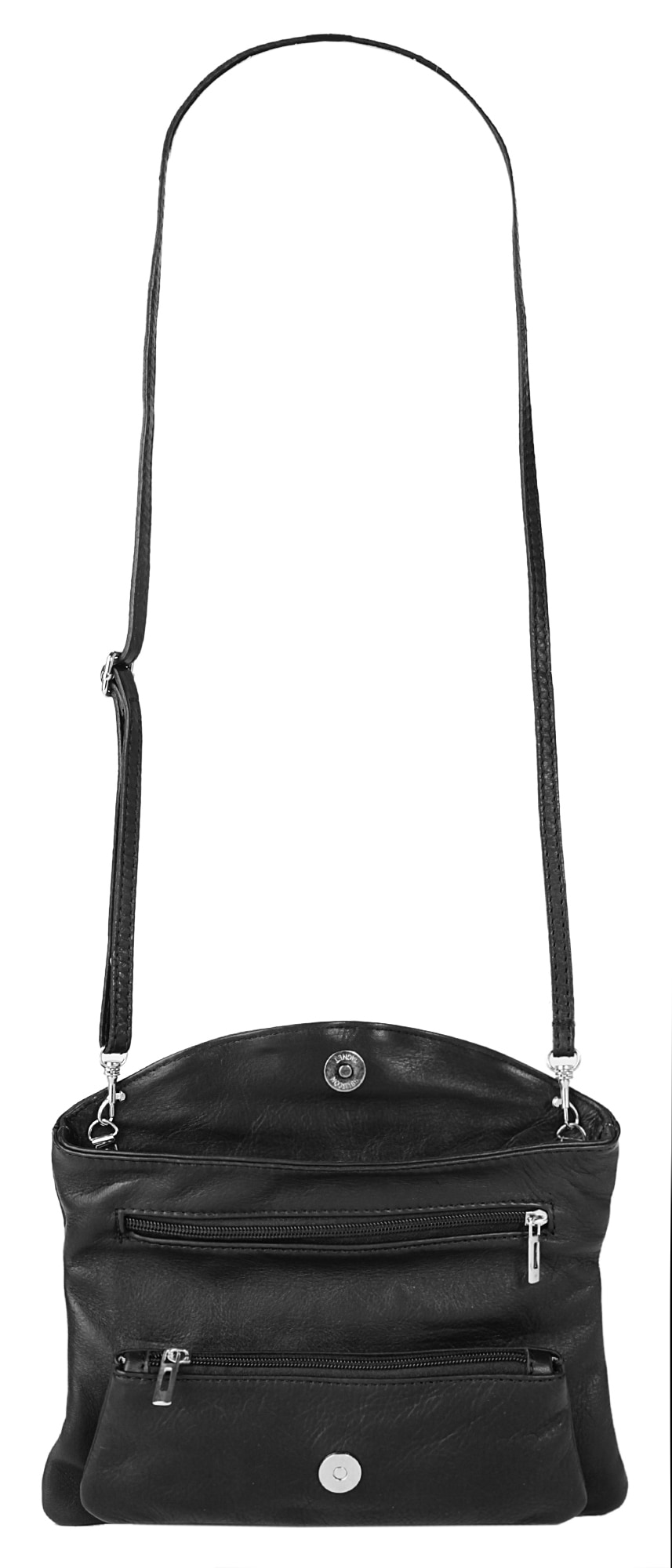 Samantha Look Abendtasche echt Leder, Made in Italy