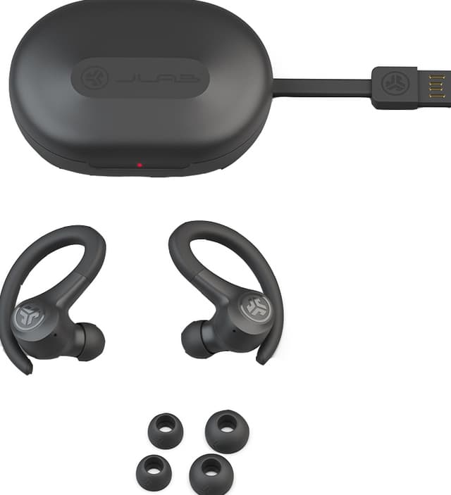 JLab Go Air Sport true wireless in-ear høretelefoner (graphite)