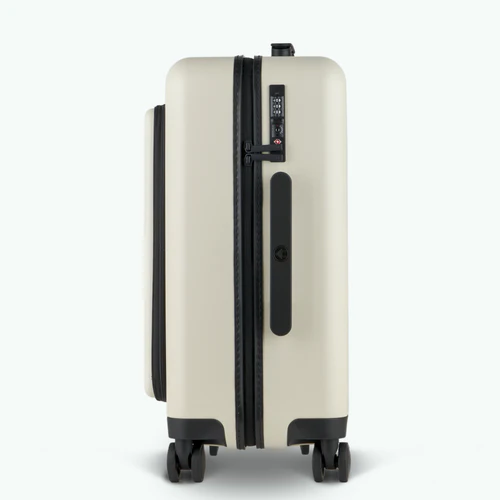 Valise rigide 4 roues JFK Pochette CPH beige