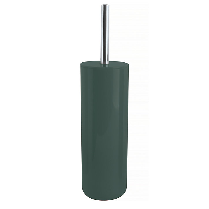 Pot et brosse WC, vert, Inagua MSV Spirella