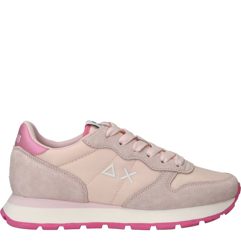 Sun 68 Ally Solid Nylon Sneakers Roze Dames