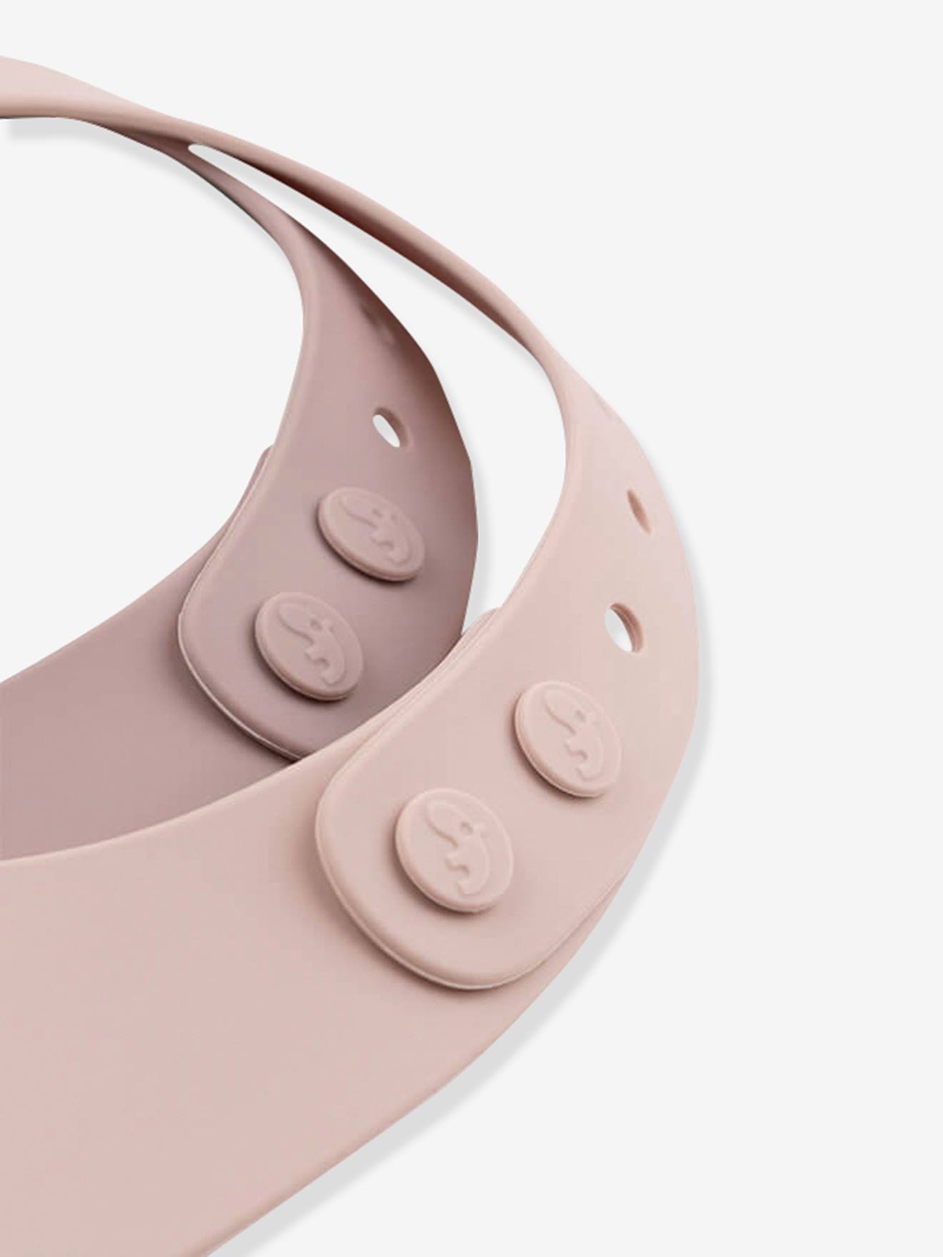 Pacote com 2 babadores de silicone em formato de crocodilo