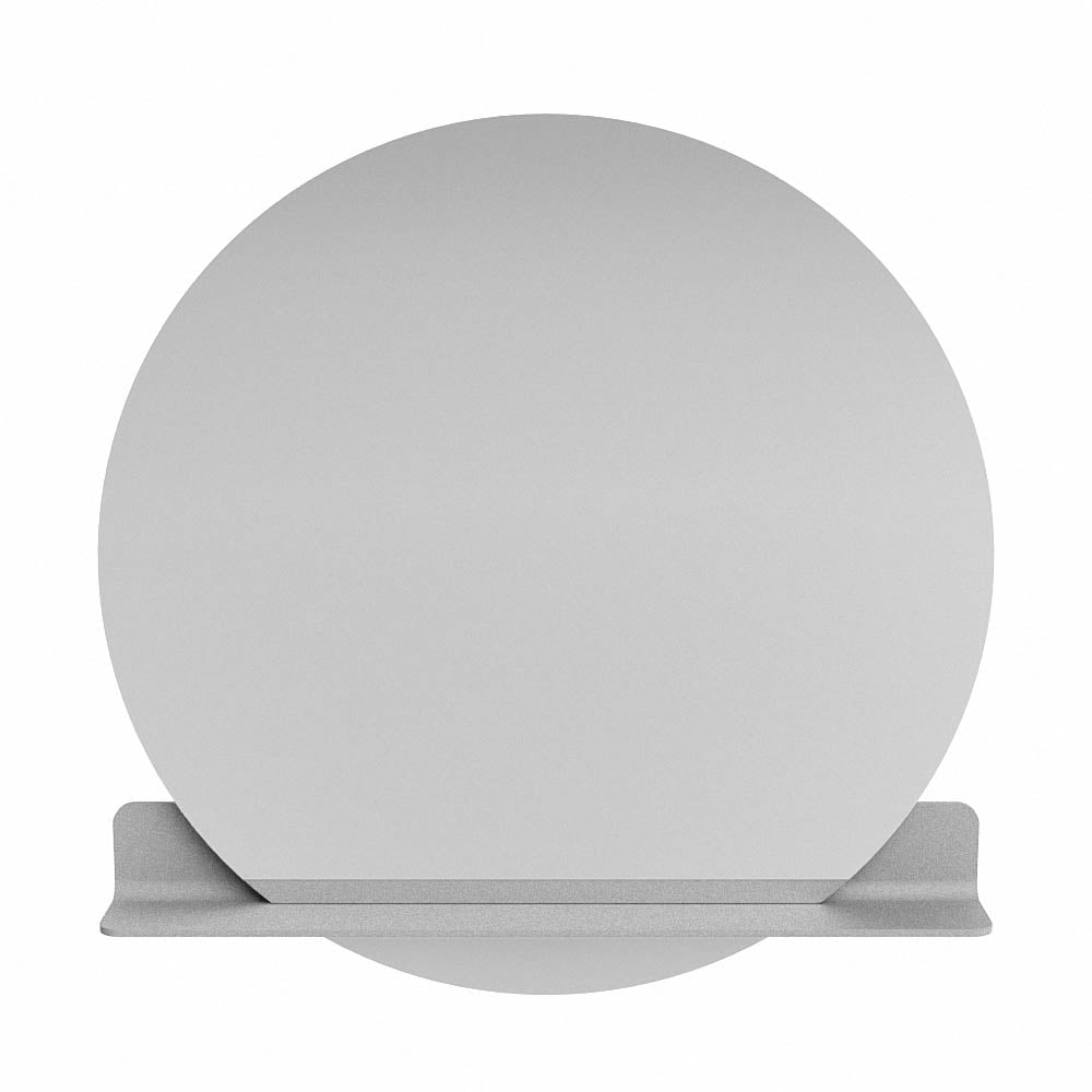 Mondiaz Spot spiegel rond Ø100cm met planchet plata