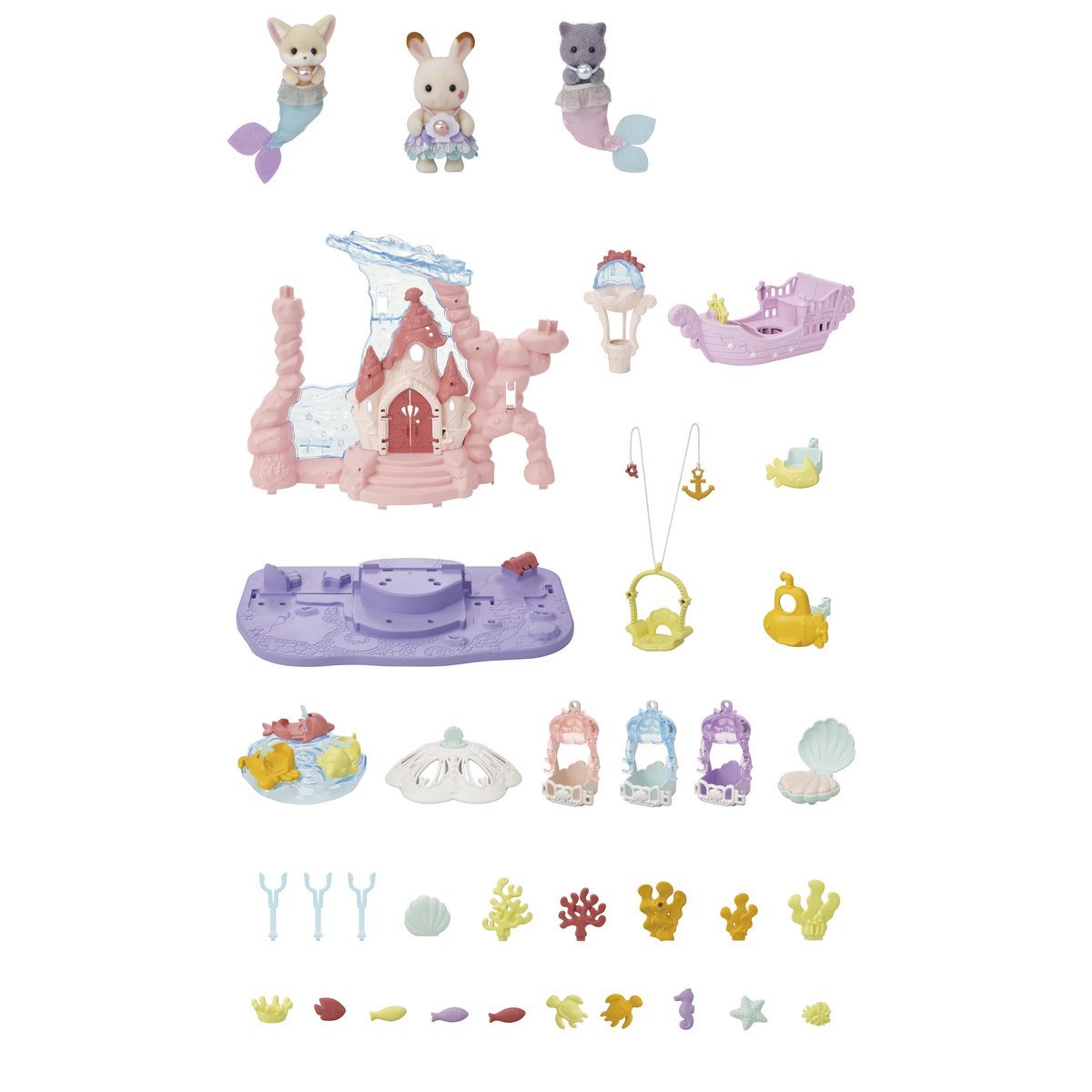 Le château des sirènes - Sylvanian Families 5701
