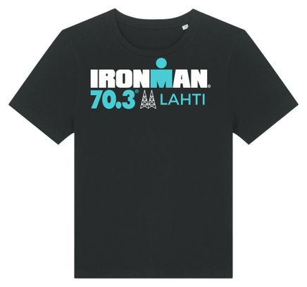 T-Shirt Manches Courtes Ironman 70.3 Finland Noir Femme