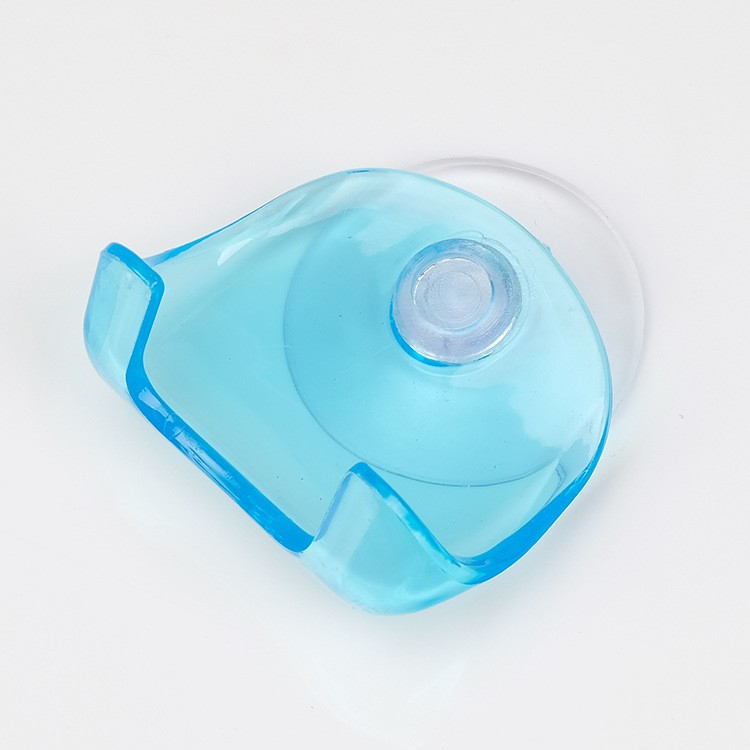 Rasierer Halter Badezimmer Wand / Fliesen Halterung mit Saugnapf - Blau