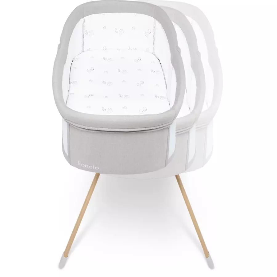 lionelo Babywiege Malin 3 in 1 Evo Beige Sand