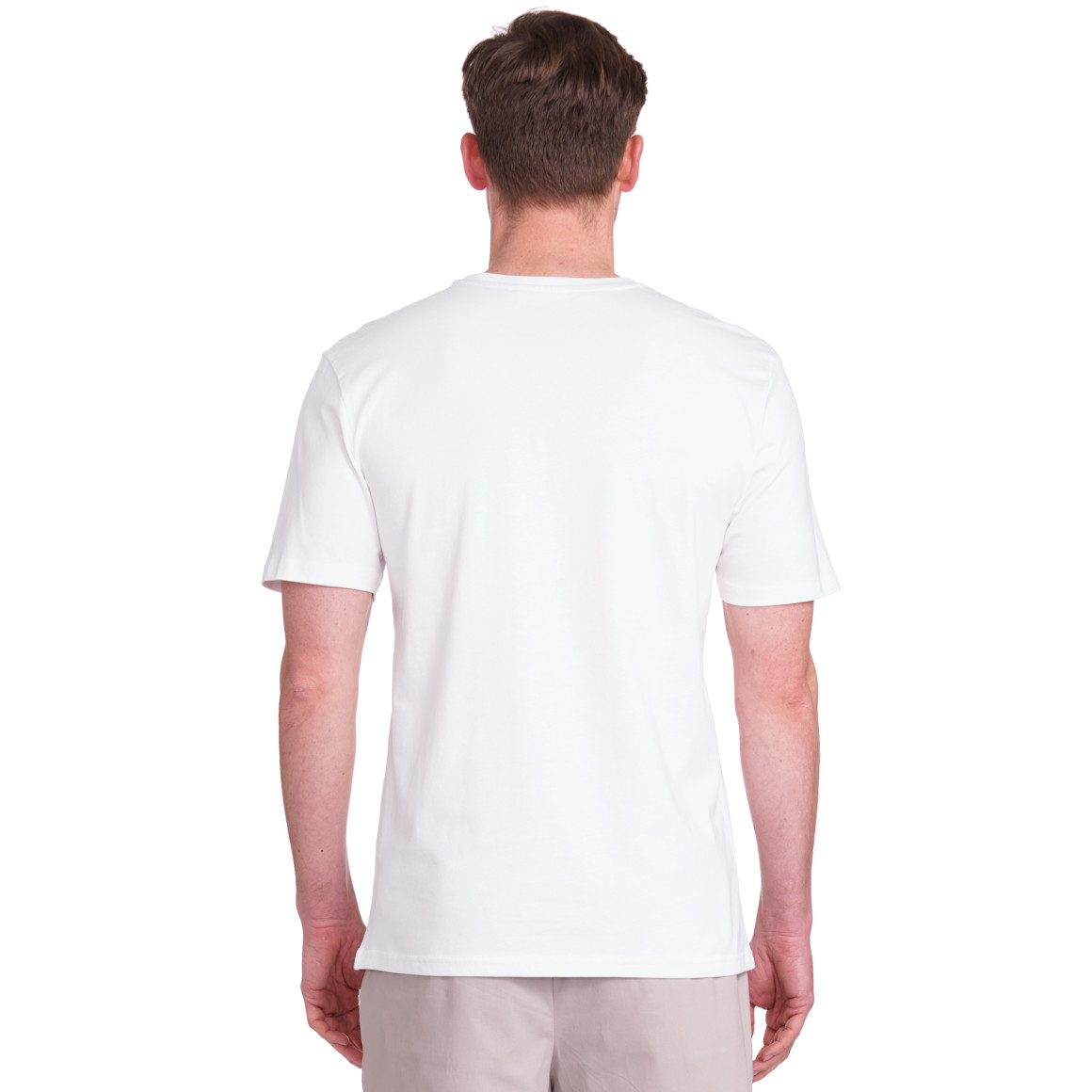 VanVaan Denim Herren T-Shirt mit Print weiss