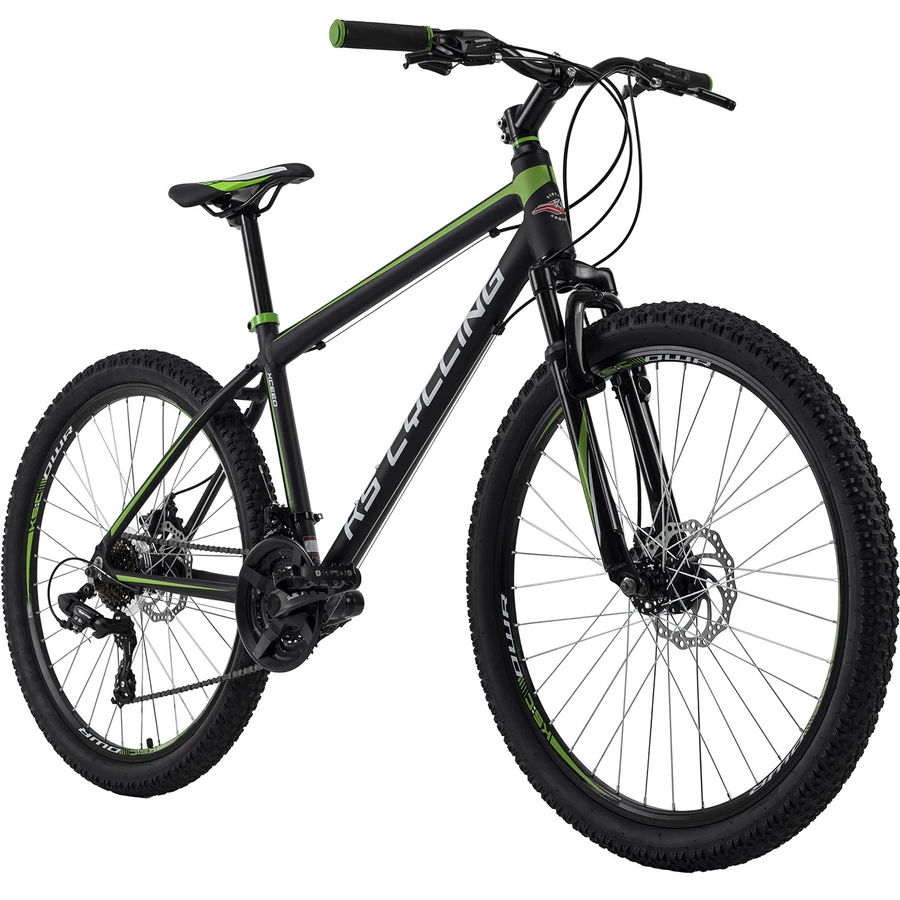 KS Cycling Mountainbike Hardtail 26 Xceed schwarz-grün