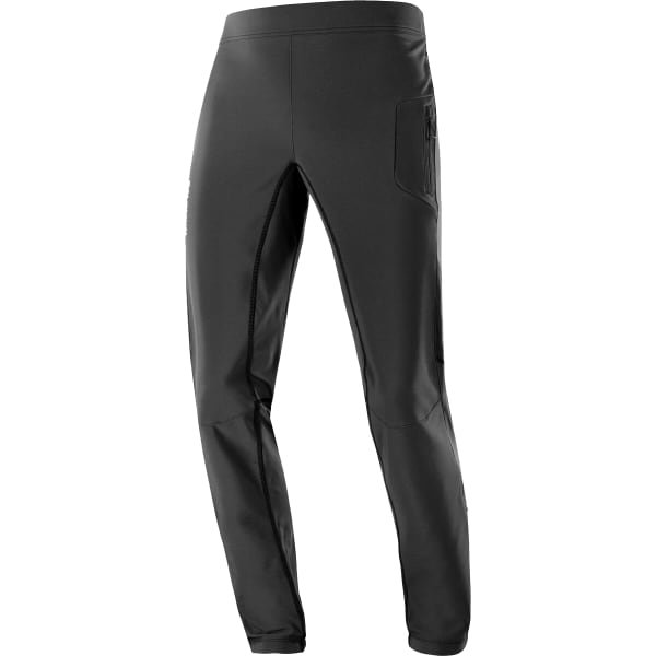 Pantalon ski de fond SALOMON CROSS WARM SOFTSHELL PANT M DEEP BLACK