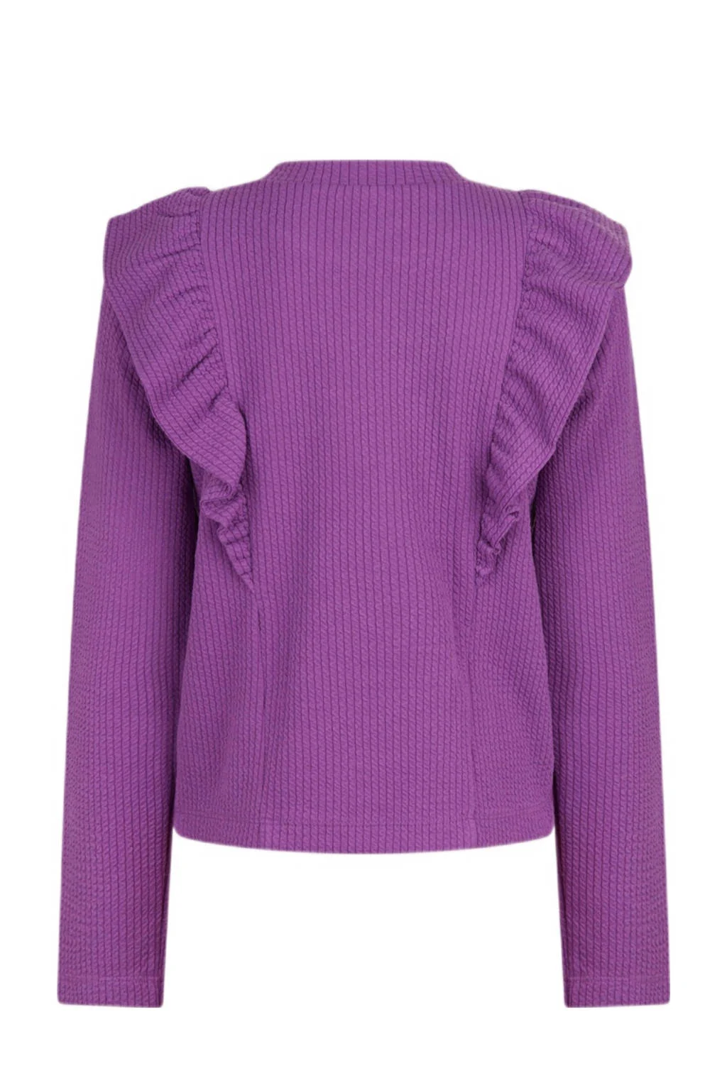 Shoeby longsleeve donkerpaars