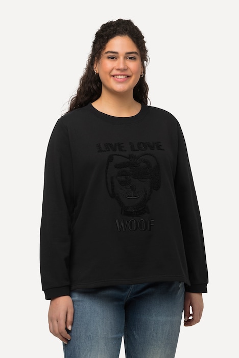 Sweatshirt, Hunde, Classic, Rundhals, Langarm