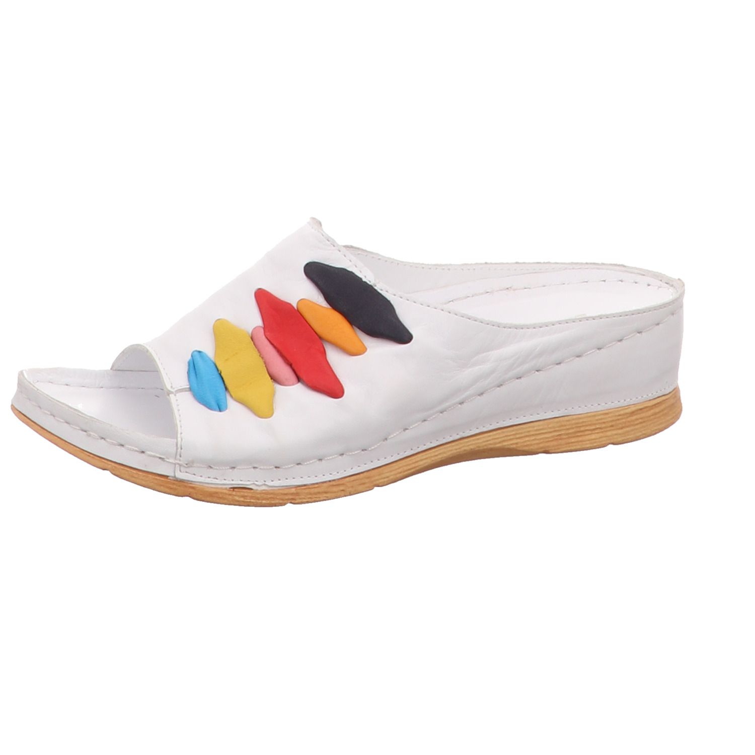 Gemini Pantolette weiß weiss/weiss kombi