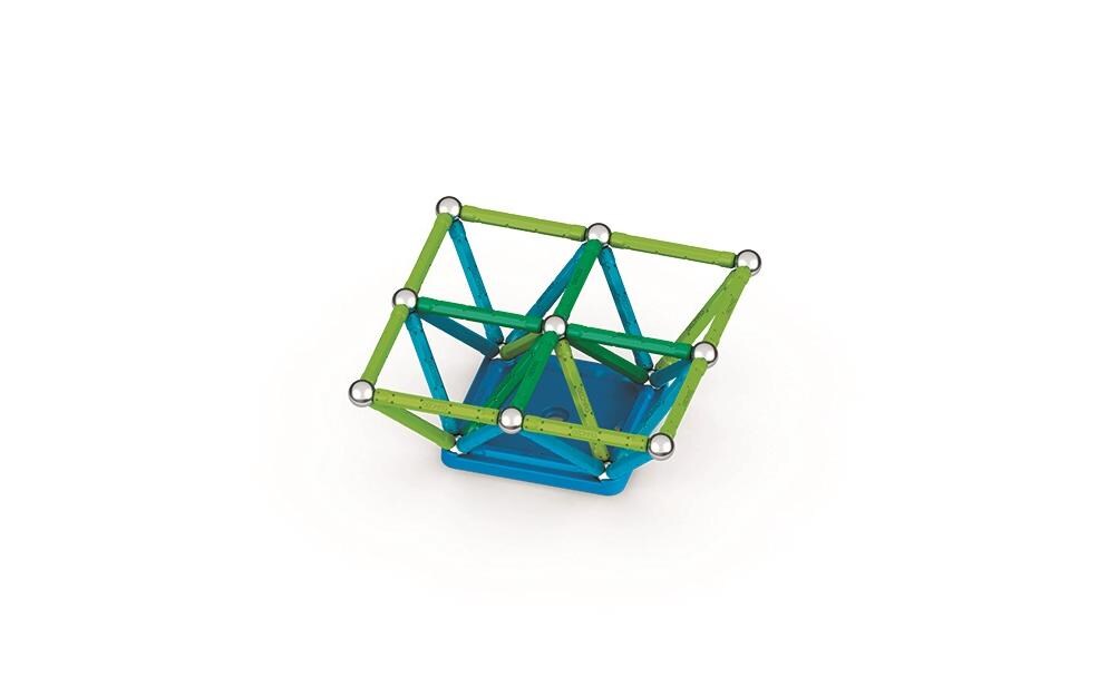 Baukasten Classic Green Line 60 TeileMagnetisches Konstruktionsspielzeug für Kinder