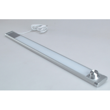 Müller-licht onderbouwlamp Calina Switch Tone 60cm zilver 8W 420lm, dimbaar